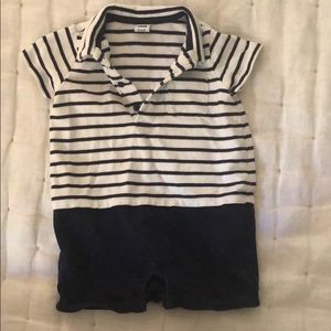 Janie and Jack nautical one piece